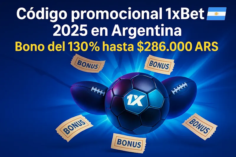 Bono de bienvenida 1xbet